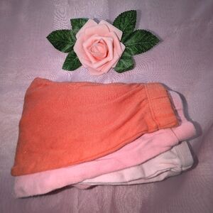 Baby Girl Cotton Pants Lot- Different Sizes.